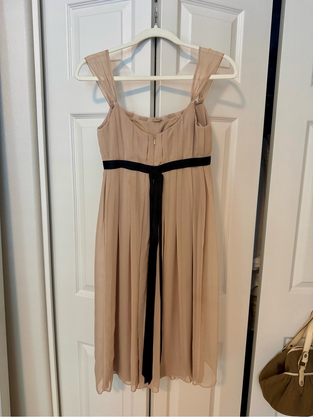 Vera Wang Blush Pink/Tan Maids Dress - Picture 3 of 5